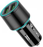 YENKEE YAC 2136 Duális Autós töltő QC3.0 fekete