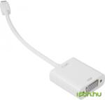 Sharkoon Mini DisplayPort VGA/D-Sub Átalakító Fehér 15cm 4044951017379 (4044951017379)