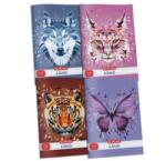 Herlitz Wild Animals A4 kockás füzet 09545443 (09545443)