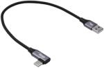 Akyga USB 2.0 Type C Összekötő Fekete 30cm AK-USB-58 (AK-USB-58)