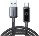 JOYROOM USB 2.0 Type C Átalakító Fekete 1.2m S-A55 A-C 66W 1.2 BLACK (S-A55 A-C 66W 1.2 BLACK)