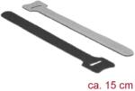 Delock Kábelkötegelő Fekete 15cm 18686 (18686)