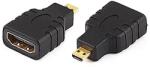 SBOX HDMI Micro HDMI Átalakító Fekete 3cm AD. HDMI-MICRO/R (AD.HDMI-MICRO/R)