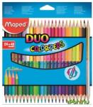 Maped Color Peps Duo színes ceruza készlet háromszögletű kétvégű 48 különböző szín (829602)