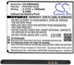 Cameron Sino Li-Ion akku 3.7V/1550mAh, Prestigio PSP5551DUO kompatibilis, FEKETE (CS-PMS500SL)
