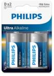 Philips Ultra alkáli góliát elem (D) 2db (LR20E2B/10)