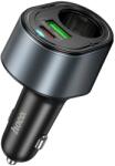 hoco. Z56 Friend Autós töltő 1xUSB 1xUSB-C + szivargyújtó nyílás (Z56)