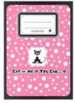 ICO Füzet tűzött A5 lecke 34 lap Cats-dots (7500085021)