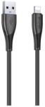 Awei USB Lightning Töltő/adat Fekete 1m CL-182L (CL-182L)