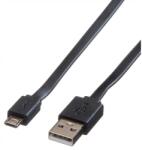 Roline USB Micro USB Átalakító Fekete 1m 11.02. 8760 (11.02.8760)