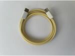 DREAMTECH USB 2.0 Type C Összekötő Sárga 1m 130776 (130776)