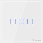 SONOFF intrerupator smart cu touch wifi + rf 433 sonoff t1 eu tx, (3 canale) (95-6920075725322)