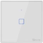 SONOFF intrerupator smart cu touch wifi + rf 433 sonoff t2eu1c tx, (1 canal) (95-6920075725711)