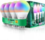 NOUS set 4 becuri led rgb smart nous p3z zigbee, e27, control din aplicatie (95-P3Z-4P)