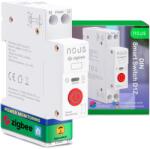 NOUS Siguranta inteligenta nous d3z, 25a, zigbee, 1 canal, monitorizare energie, montare pe sina din (95-D3Z)