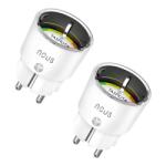 NOUS set 2 prize inteligente wifi nous a1t, 16a - tasmota (95-A1T-2p)