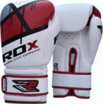 RDX Mănuși Box RDX F7 Quadro Dome Alb/Auriu Roșu - Rosu, 14oz (BGR-F7R-14oz)