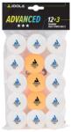 JOOLA Set mingi Joola Advanced ***, 12+3, Alb (44206)