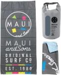 Maui And Sons Prosop plaja microfibra Maui&Sons, cu geanta transport waterproof (4952) Prosop