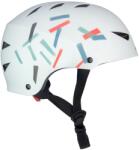Nijdam Casca skate Nijdam High Topper - alb/negru, L (N60EA05-l)