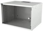 Mirsan Dulap rack perete Mirsan MR. SOH07U40MN. 02 19" 7U 535x400x348mm alb asamblat (MR.SOH07U40MN.02)