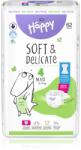 Bella Baby Happy Soft&Delicate scutece de unică folosință cu canale Maxi 8-14 kg 62 buc