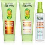 Garnier Fructis Sleek Routine szett száraz hajra