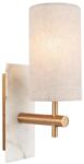Endon Lighting 114201 - Aplica de perete 1xE14/7W/230V bej/auriu (EN0580)