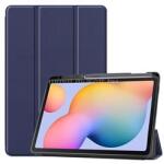 Gigapack Samsung Tab S6 Lite 10.4 LTE GIGAPACK Tok álló, bőr hatású aktív FLIP, ceruza tartó, SÖTÉTKÉK (GP-96663) (GP-96663)