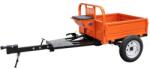 Ruris Remorca Ruris 450s Capacitate Maxima 450kg Basculare Manuala Portocaliu (450s2021)