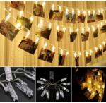 ColorWay LED fotócsipeszes fényképtartó 20 LED / 3M (CW-LCP-20L30B)