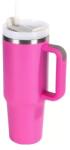 TS14261 Prémium fémfalú utazó termosz+pohár 1200ml Magenta (TS14261)