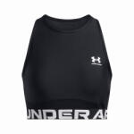 Under Armour HeatGear Rib Tank női felső M / fekete/fehér