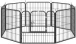  Cézár Kutya Kennel - Fém - 79cm (D06-107)