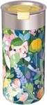 QUOKKA BOOST kávés/teás pohár szűrővel 400ml - Floral Party - Quokka