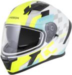 Cassida Orbit Track sisak, 2026, fehér/fluo sárga/türkiz/fekete, 2XL (M140-2750-2XL)