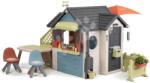 Smoby Căsuță restaurant cu lampă Chef House Life Smoby cu bucătărie extensibilă, cu filtru UV pentru 24 luni (SM810307-H) Casuta pentru copii