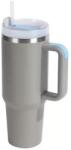  TS14264 Prémium fémfalú utazó termosz+pohár 1200ml Szürke (TS14264)
