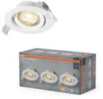 OSRAM Spot LED Osram 4, 9W, 2700K, Alb, Set 3 Bucati (4099854595578)