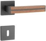 Aprile IMPERATA Négyzetrozettás Q SLIM 7MM BK-Diófa/Fekete BB