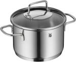 WMF Oala WMF Astoria 16cm cu capac din sticla, 1.9L, Cromargan inox (781176040)
