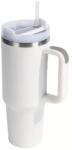  TS14266 Prémium fémfalú utazó termosz+pohár 1200ml Fehér (TS14266)