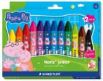 STAEDTLER Noris junior Peppa malac jumbo zsírkréta készlet 12 szín TS224C12L1 (TS224C12L1)