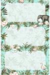Herlitz Tropical 9 darabos iskolai etikett