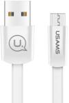 USAMS USB Micro USB Átalakító Fehér 1.2m SJ201MIC02 (SJ201MIC02)