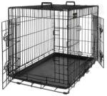 Feandrea PetSafe Kutyaketrec - Összecsukható - XXL - Fekete (PPD42H)