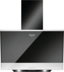 Hotpoint-Ariston Hota incorporabila decorativa Hotpoint HHVP 6.6F LM K Putere absorbtie 647 mc/h Clasa B Negru/Inox (art3875) Hota