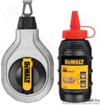 DEWALT Kicsapózsinór piros krétaporral, 6: 1, 30m (DWHT47408-0) (DWHT47408-0)