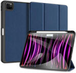 Apple iPad Pro 11 (2024 / 2025), mappa tok, Smart Case, érintőceruza tartó, Dux Ducis Domo, sötétkék - coolmobile
