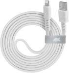 RIVACASE USB Lightning Töltő/adat Fehér 1.2m PS6008 WT12 (PS6008 WT12)